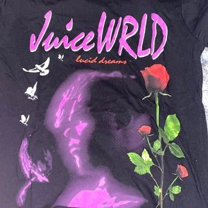 juice wlrd black tee